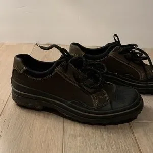 Clarks Shoes Clarks Nimbus Brown Leather Waterproof Rain Snow Lace Up Shoes 8m 32827 Poshmark